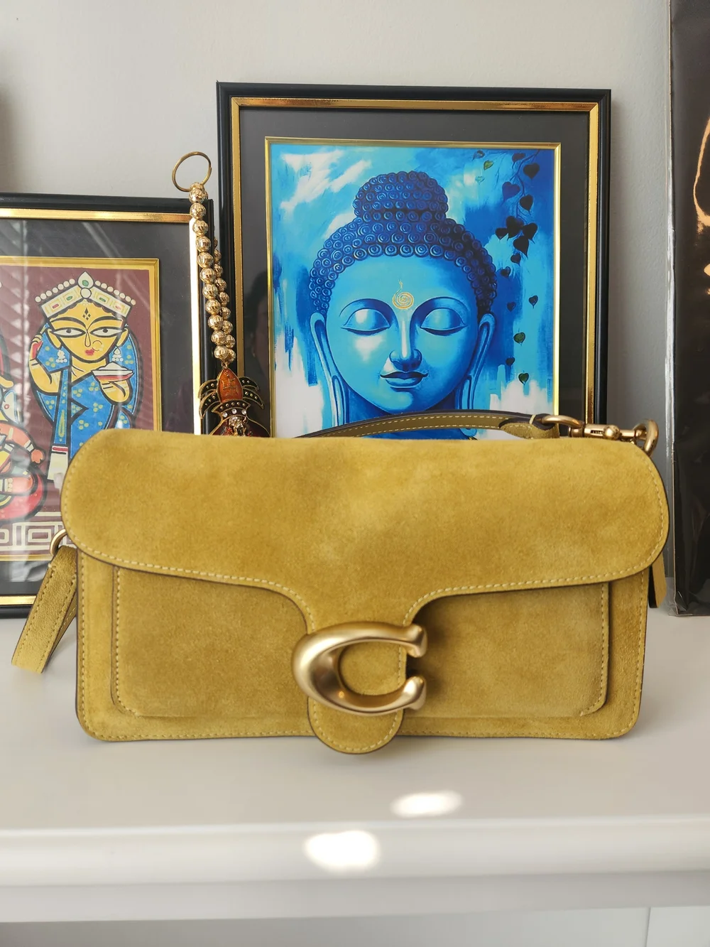 COACH SOFT TABBY 26 rare Color light Citron Shoulder Bag NO CROSSBODY STRAP